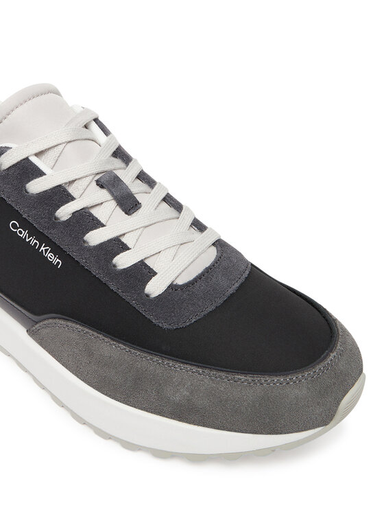 Calvin Klein Calvin Klein Laisvalaikio batai Low Top Lace Up Repreve Mix HM0HM01714 Pilka