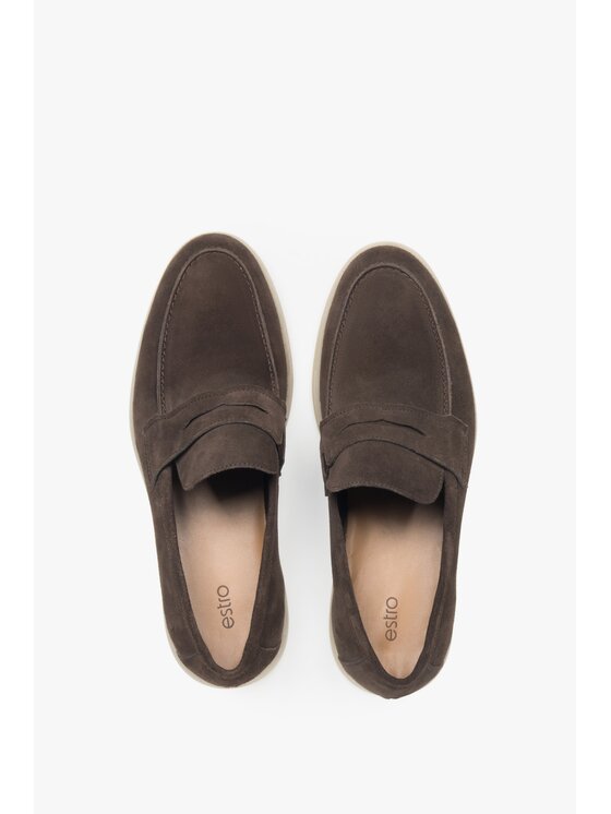 Estro Estro Loafersy ER00117956 Brązowy
