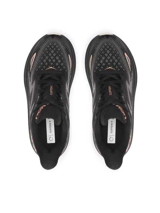 Hoka Hoka Pantofi pentru alergare Clifton 9 1127896 Negru