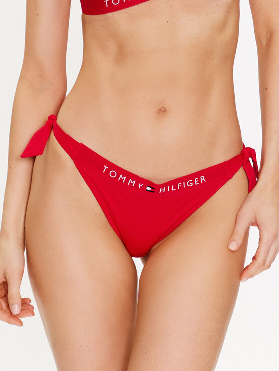 Tommy Hilfiger Tommy Hilfiger Donji dio kupaćeg kostima UW0UW04497 Crvena