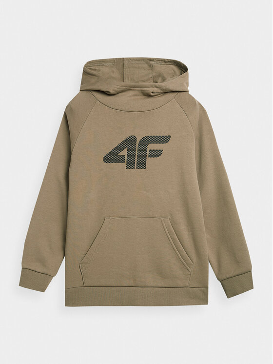 4F 4F Sweatshirt 4FJAW23TSWSM626 Beige Regular Fit