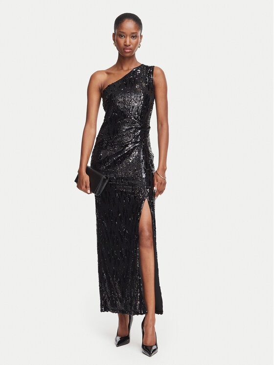 Rinascimento Rinascimento Официална рокля CFC0020444002 Черен Regular Fit