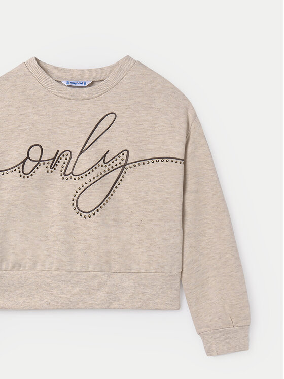 Mayoral Mayoral Bluza 7467 Beżowy Relaxed Fit