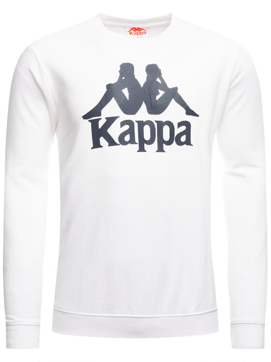 Męska Bluza Kappa, Rozmiar XXL, Biała, 703797