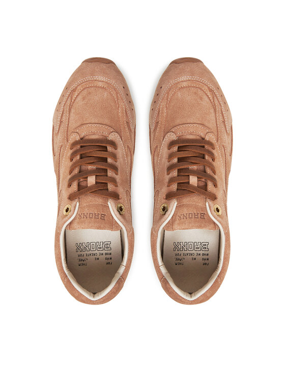 Bronx Bronx Sneakersy 66647-VC 3877 Hnedá