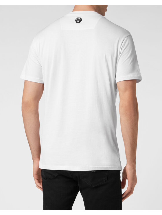 PHILIPP PLEIN PHILIPP PLEIN Tričko 785 Biela Regular Fit