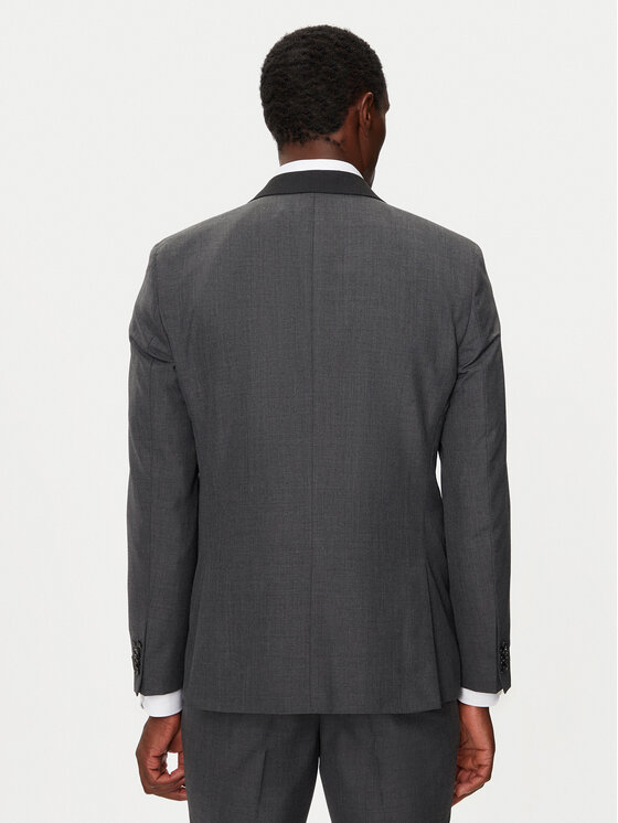 KARL LAGERFELD KARL LAGERFELD Oblek 115244 544008 Sivá Slim Fit