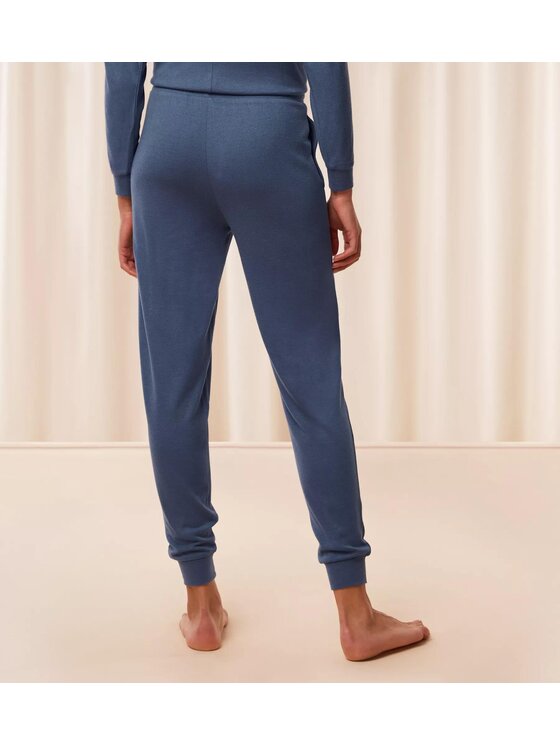 Triumph Triumph Spodnie piżamowe Cozy Comfort Cozy Trouser Szary Jogger Fit