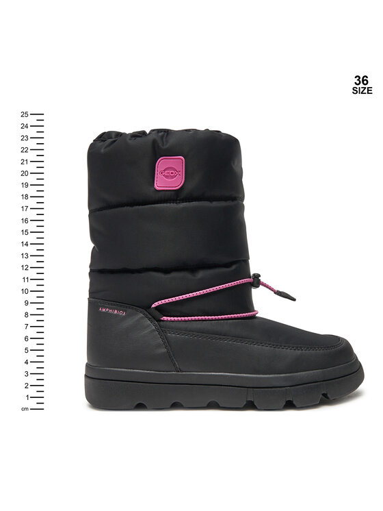 Geox Geox Śniegowce Willaboom J46HWB 0FU54 C0922 D Czarny
