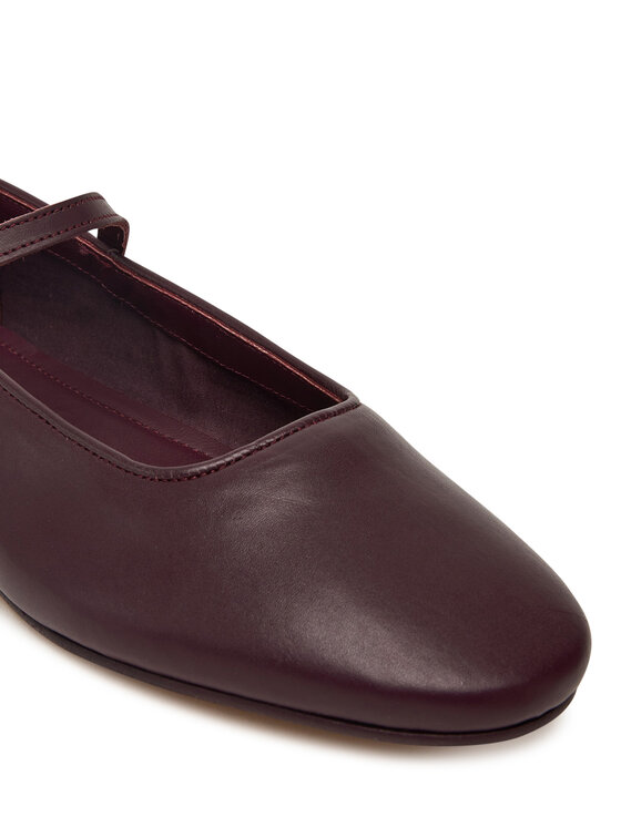 Tommy Hilfiger Tommy Hilfiger Balerinke SmooMaryjane FW0FW09152 Bordo rdeča