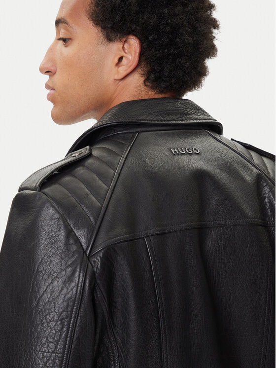 HUGO HUGO Nahkjope Lowis-6 50542108 Must Regular Fit