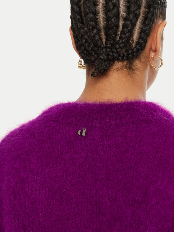 Dixie Dixie Sweater M277K008A Lila Relaxed Fit