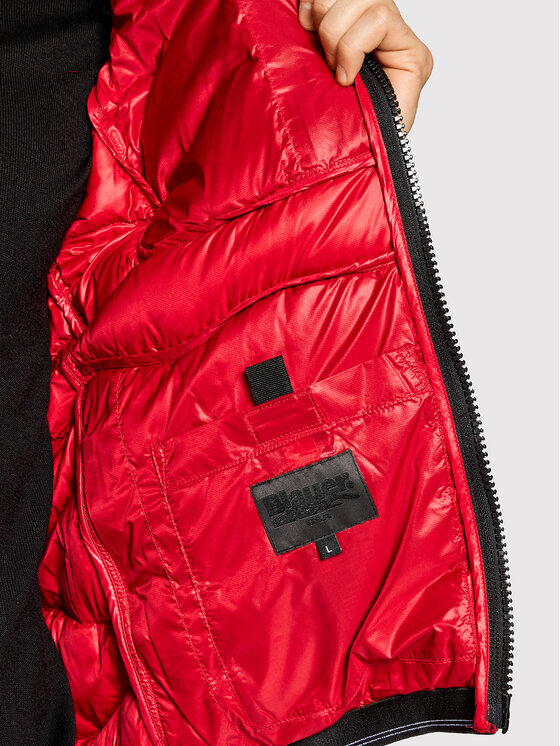 Blauer Blauer Пухено яке Maurice 21WBLUC03080 004719 Червен Regular Fit