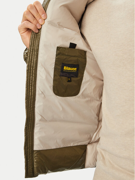 Blauer Blauer Ziemas jaka Adams 26WBLUC02054 Tumši zaļa Regular Fit