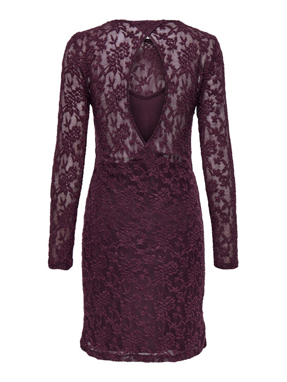 ONLY ONLY Коктейльна сукня Blaise 15356156 Фіолетовий Slim Fit
