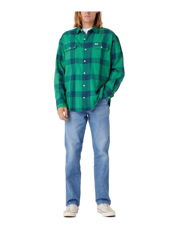 Wrangler Wrangler Jeansy W16VYLZ70 Niebieski Loose Fit