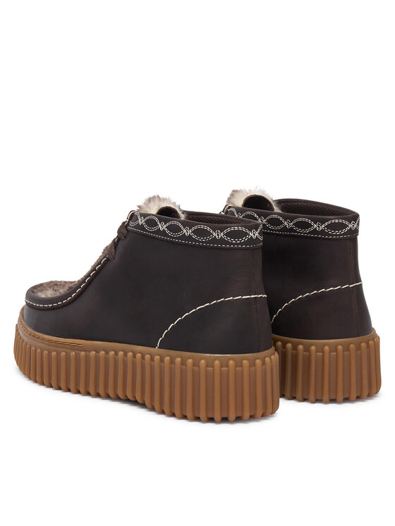 Clarks Clarks Auliniai batai Torhill Moss 26327772 Ruda