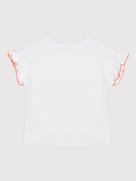 Billieblush Billieblush T-Shirt U15982 Biały Regular Fit
