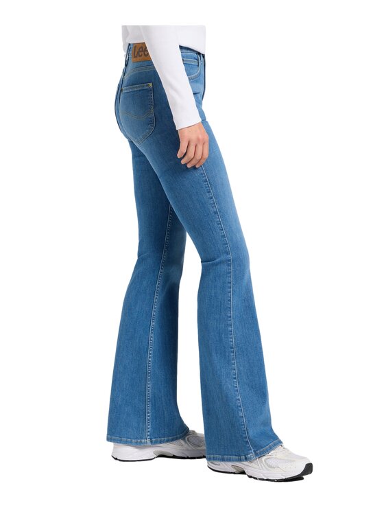 Lee Lee Jeansy 112370938 Niebieski Bootcut Fit