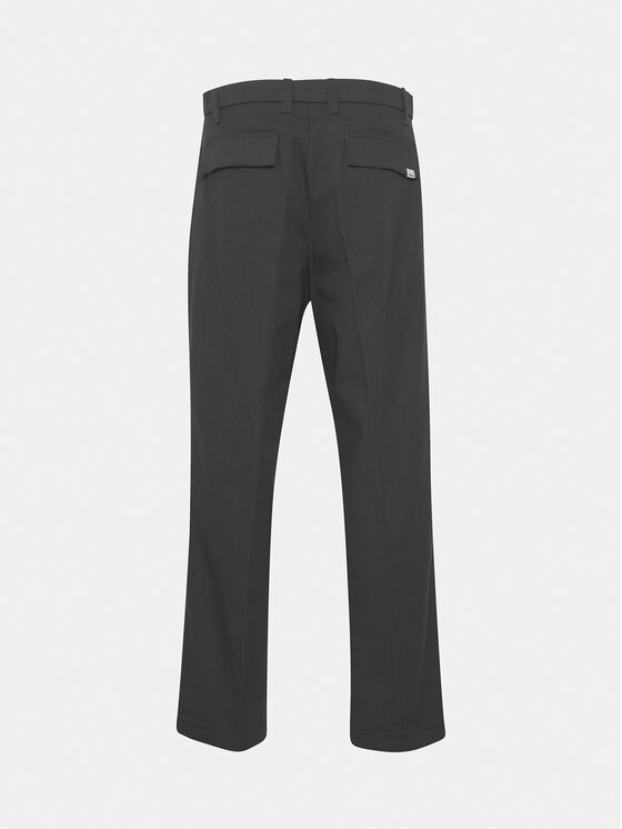 Solid Solid Штани з тканини 21107039 Сірий Relaxed Fit