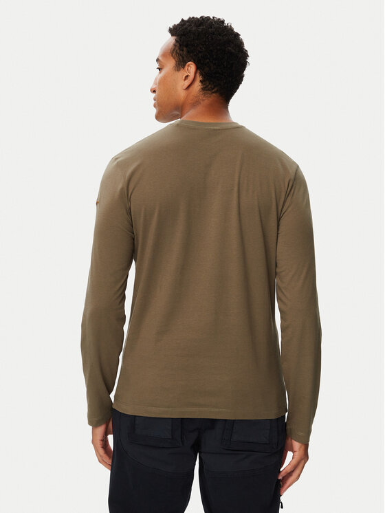 Aeronautica Militare Aeronautica Militare Longsleeve 262TS2570UJ00641 Χακί Regular Fit