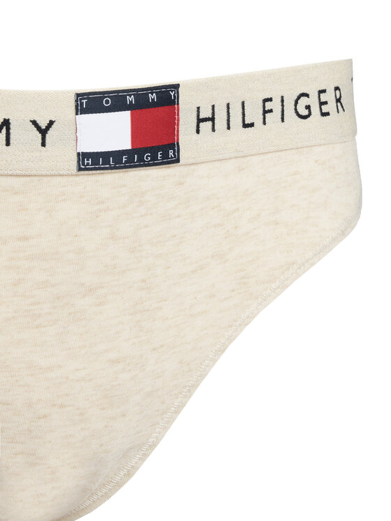 Tommy Hilfiger Tommy Hilfiger Бикини тип прашка UW0UW06227 Екрю