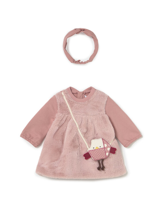 Mayoral Mayoral Vestito da giorno 2823 Rosa Regular Fit