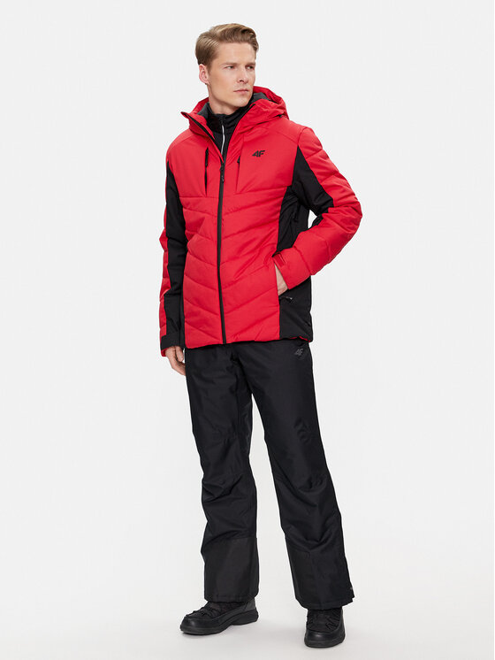 4F 4F Skijacke 4FAW23TDJAM278 Rot Regular Fit