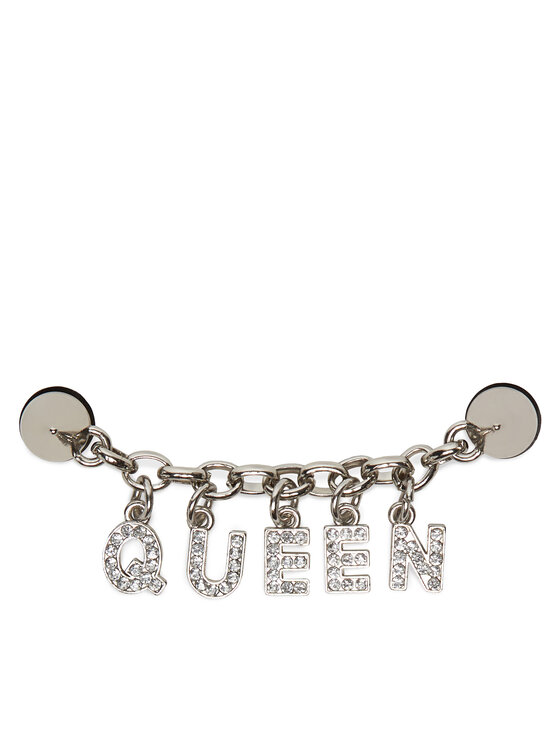 Crocs Crocs Ozdoba na topánky QUEEN CHAIN 10011704 Strieborná