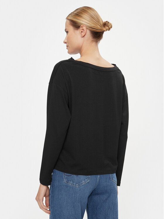 Pepe Jeans Pepe Jeans Μπλουζάκι Hope PL505739 Μαύρο Relaxed Fit