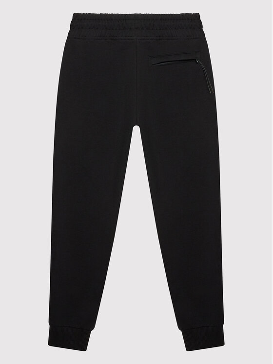 Guess Guess Melegítő alsó L2YQ48 K6ZS1 Fekete Regular Fit
