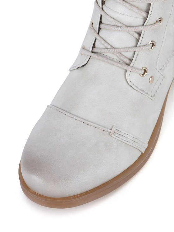 Mustang Mustang Botine 1229-513 Alb