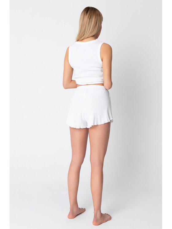 LaLupa LaLupa Piżama LA147 Écru Comfort Fit