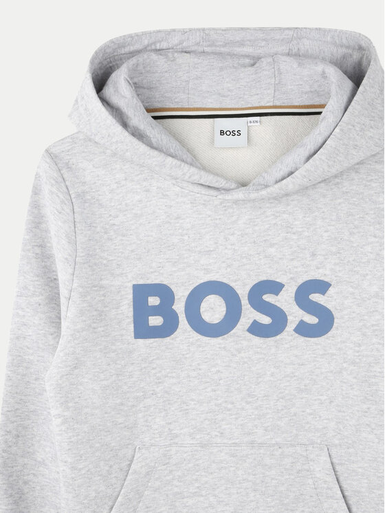 BOSS Boss Felpa J51187 S Grigio Regular Fit