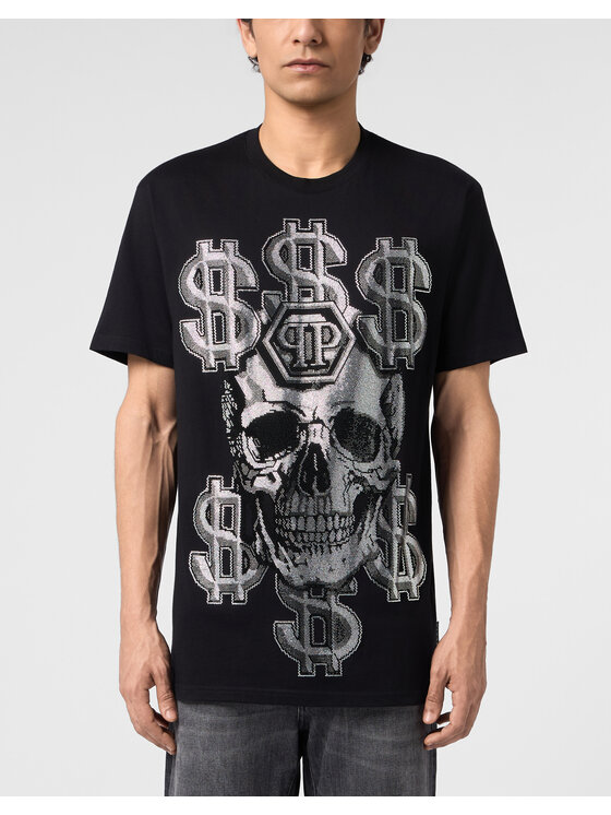 PHILIPP PLEIN PHILIPP PLEIN T-shirt 31097 Nero Regular Fit