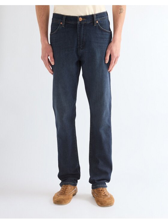 Wrangler Wrangler Jeansy REDFORD Niebieski Straight Leg