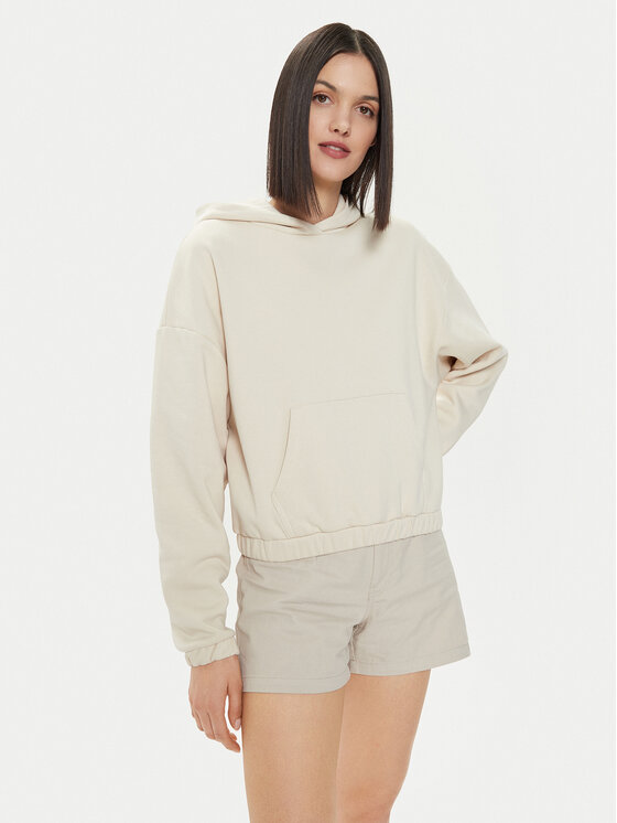 4F 4F Felpa 4FWSS24TSWSF1057 Écru Regular Fit