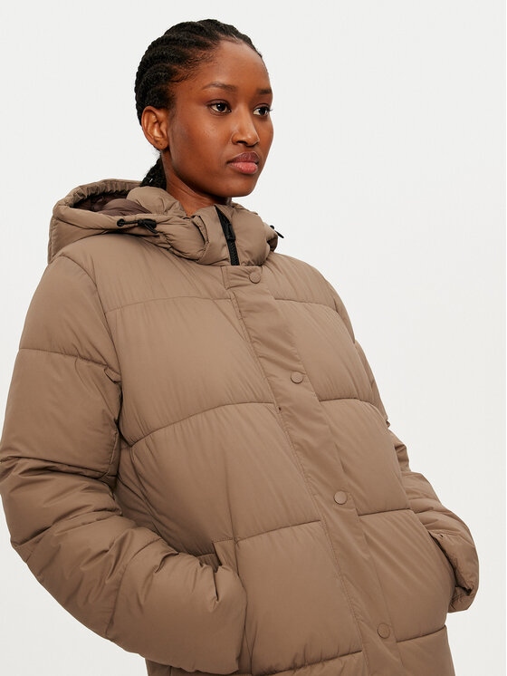 ONLY ONLY Zimní bunda 15287913 Hnědá Regular Fit