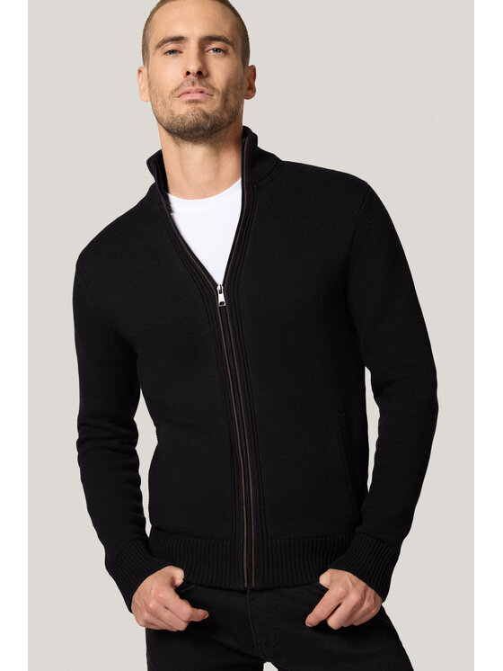 Próchnik Próchnik Sweter PM15 SW073225000023 Czarny Regular Fit