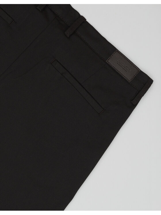 Borgio Borgio Spodnie materiałowe altissimo_br Brązowy Slim Fit