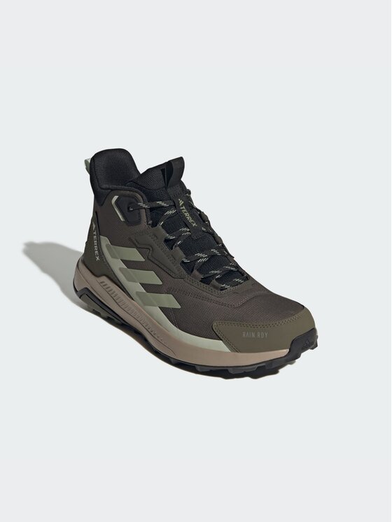 adidas adidas Туристически Terrex Anylander Mid Rain.Rdy Hiking Shoes JR6594 Кафяв