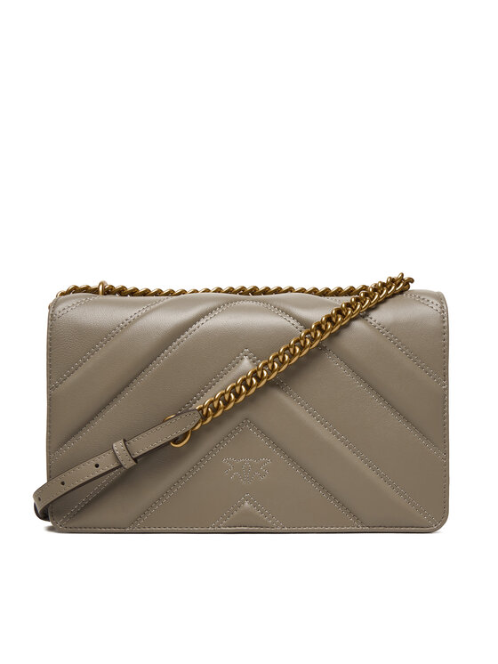 PINKO PINKO Дамска чанта Love One Classic Light Dc Al 25-26 PLTT 104549 A2OS Сив