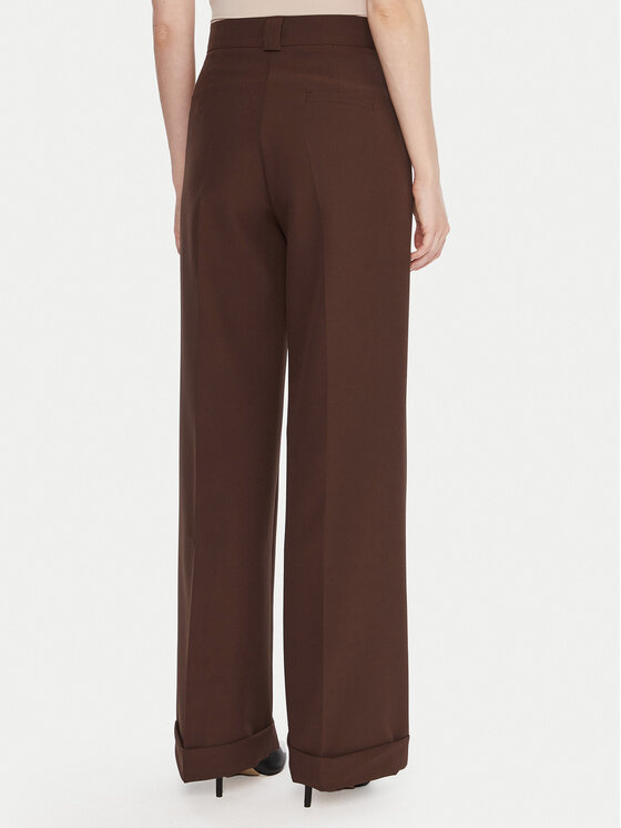 Maryley Maryley Stoffhose 25IB563/43CO Braun Regular Fit