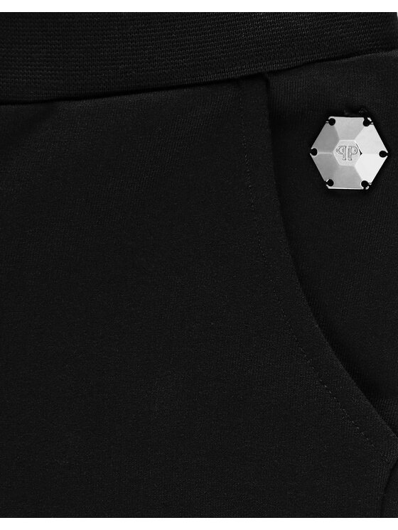 PHILIPP PLEIN PHILIPP PLEIN Spodnie dresowe 5803 Czarny Jogger Fit
