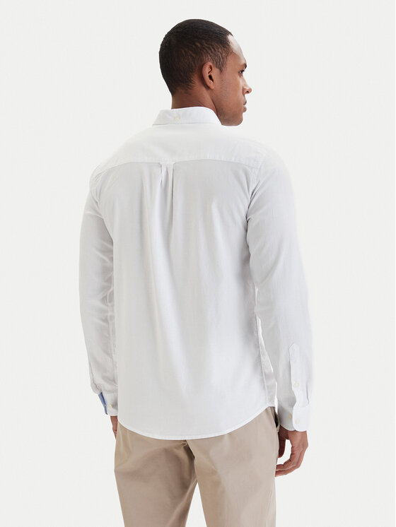 Aeronautica Militare Aeronautica Militare Särk 261CA1320UCT03532 Valge Regular Fit