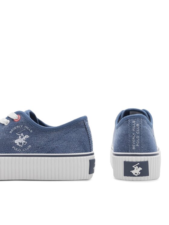Beverly Hills Polo Club Beverly Hills Polo Club Sneakers aus Stoff BHPC027M Blau