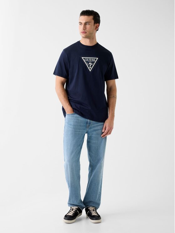 Guess Guess T-shirt 180916 Blu Classic Fit