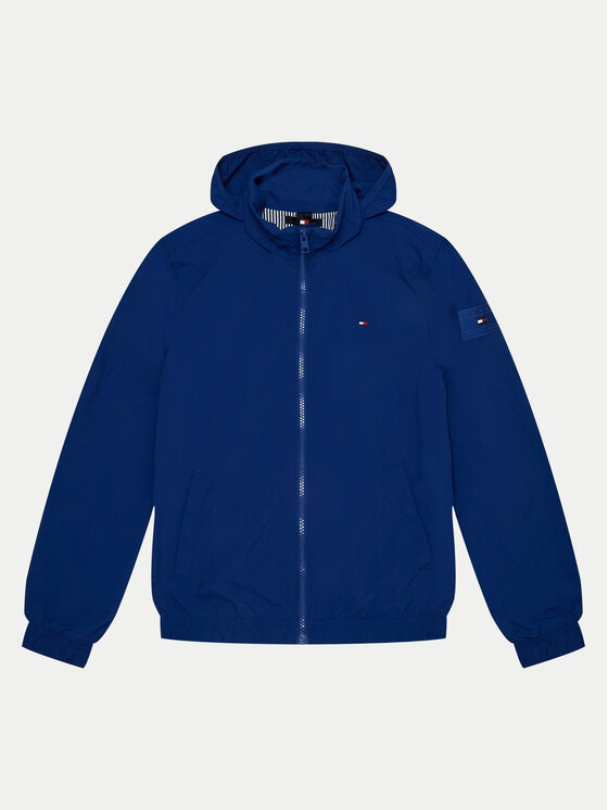 Tommy Hilfiger Tommy Hilfiger Μπουφάν μεταβατικό KB0KB09593 Μπλε Regular Fit