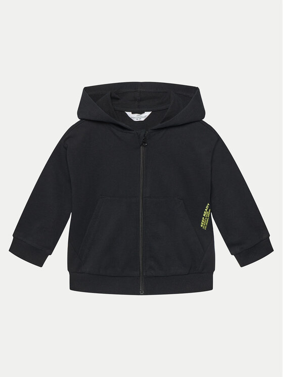 Chłopięca Bluza Coccodrillo, Rozmiar 110, Czarna, WC5132401VBA