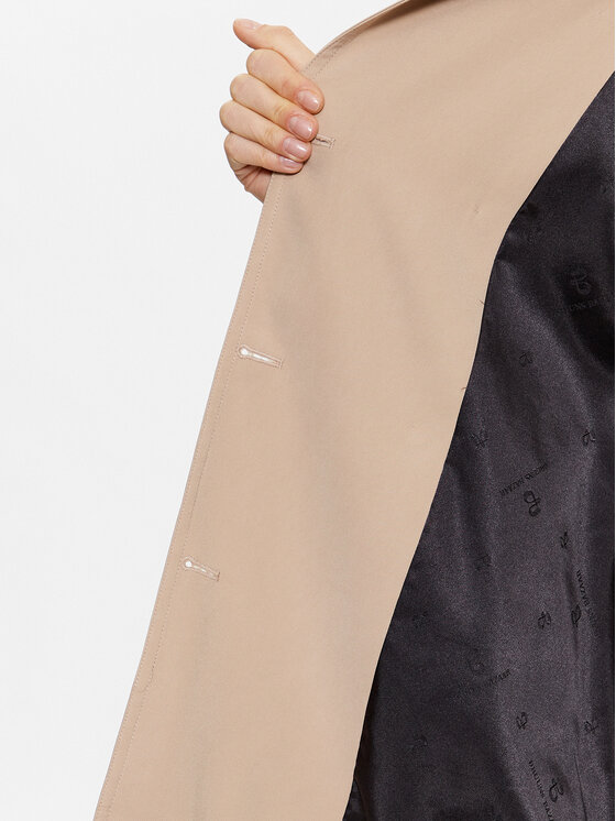 Bruuns Bazaar Bruuns Bazaar Trench Adelena BBW3473 Bež Regular Fit
